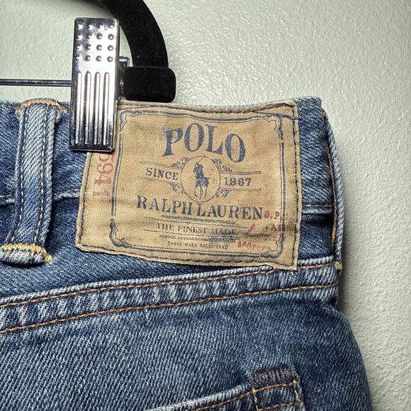 Vintage Polo Ralph Lauren Jeans Mens 40x32 Classic Fit Denim RRL Pants - Picture 4 of 7